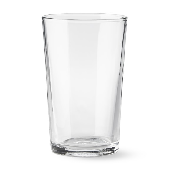 black glass tumbler