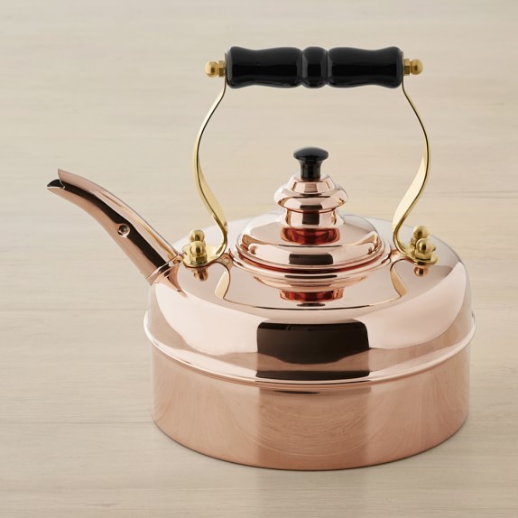 Bloomer Copper Traditional Tea Kettle 