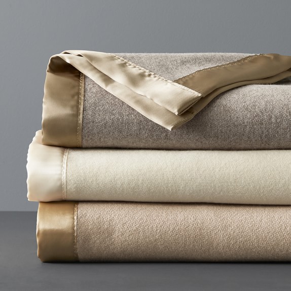 Washable Wool Bed Blanket | Williams Sonoma