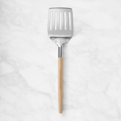 small metal spatula wood handle