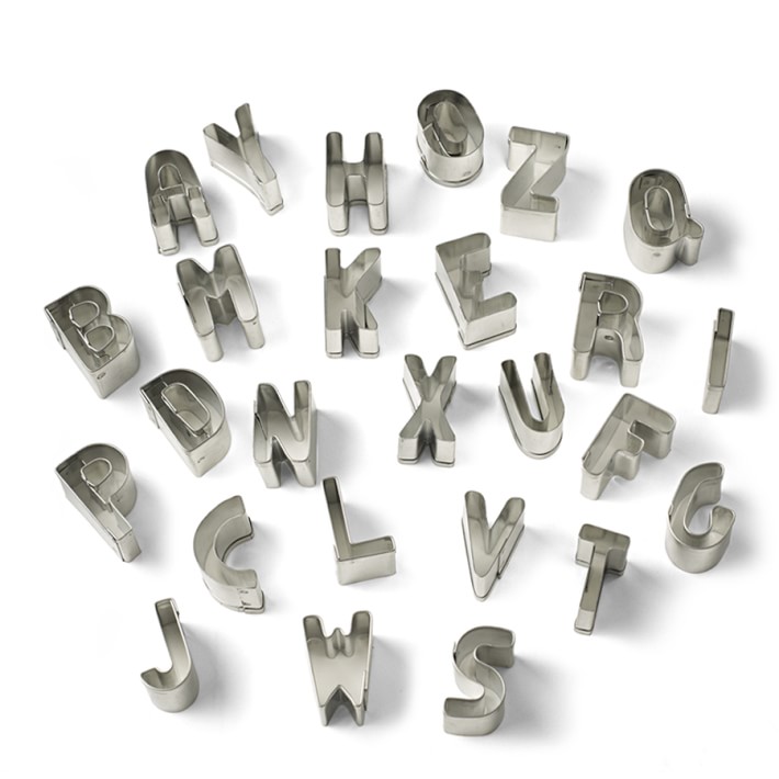 alphabet biscuit cutters
