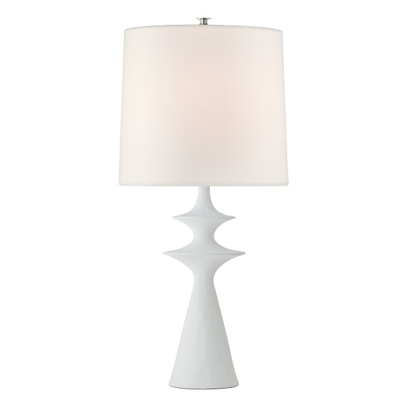 white table lamp