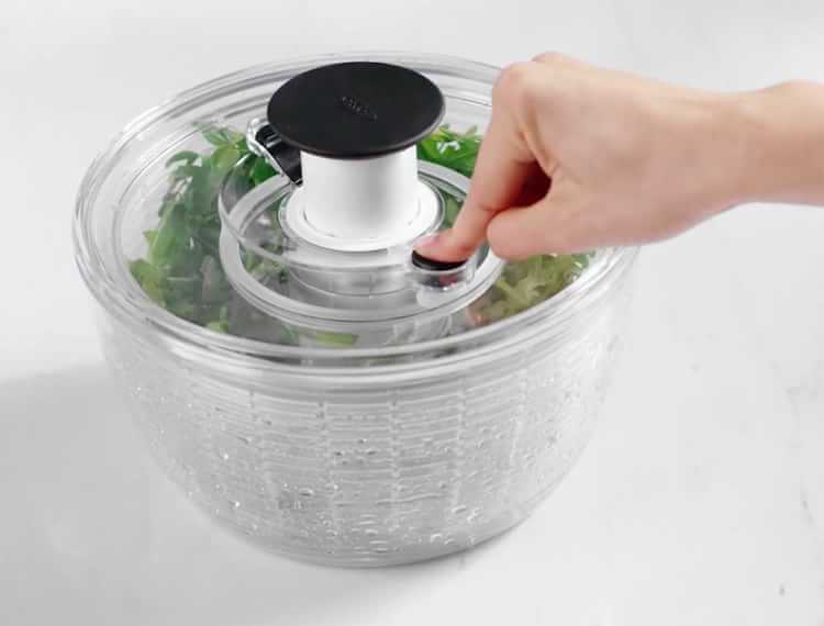 oxo salad spinner instructions