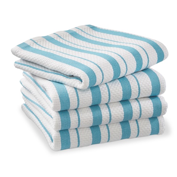 navy patterned towels