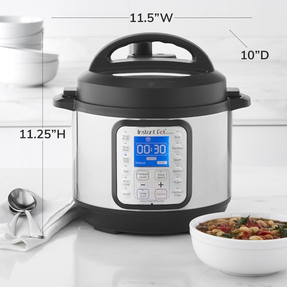 Instant Pot Duo Plus80 9 In 1 Multi Use Programmable Pressure Cooker 8 Qt Williams Sonoma