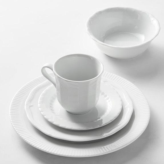 white dinnerware sets on sale
