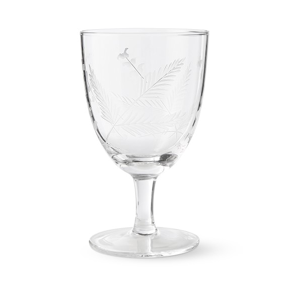 etched goblets