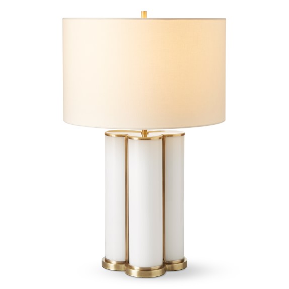 quatrefoil table lamp