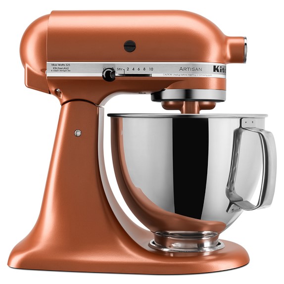 Kitchenaid Artisan Stand Mixer Copper Pearl Williams Sonoma