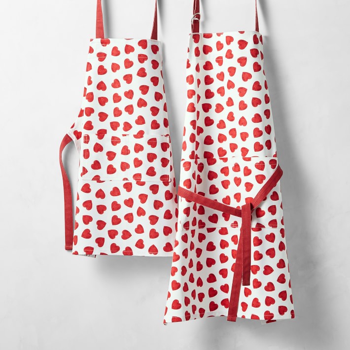 Heart Adult & Kid Aprons