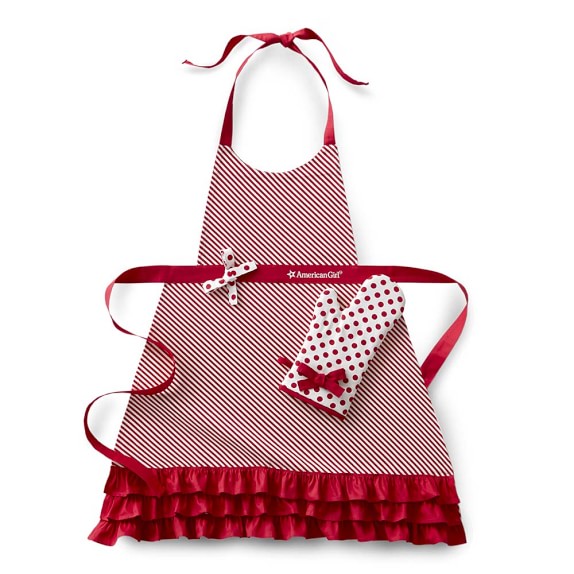 american girl apron set