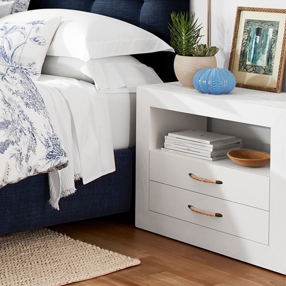 Malta 2 Drawer Nightstand Bedside Table Williams Sonoma