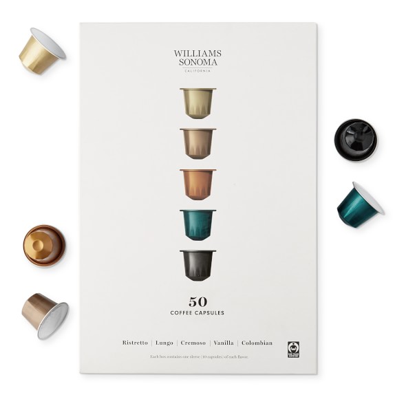 williams sonoma nespresso pods