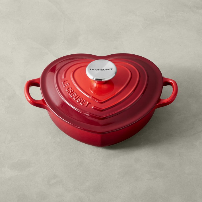 Le Creuset Ennameled Cast Iron Shallow Heart 1 1/4-Qt.