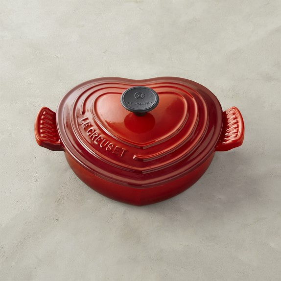 Le Creuset Cast Iron Heart Shaped Dutch Oven Williams Sonoma