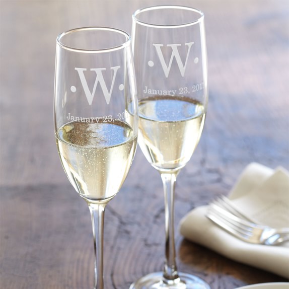 unique champagne flutes