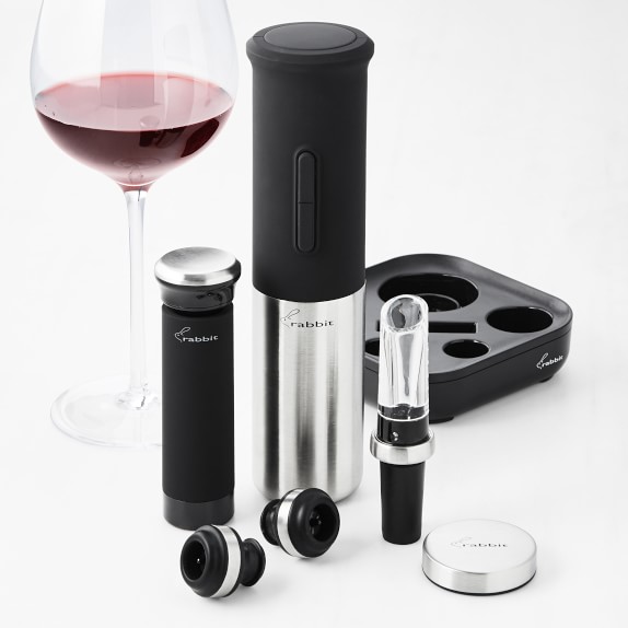 Rabbit PRO Electric Wine Opener Set Williams Sonoma