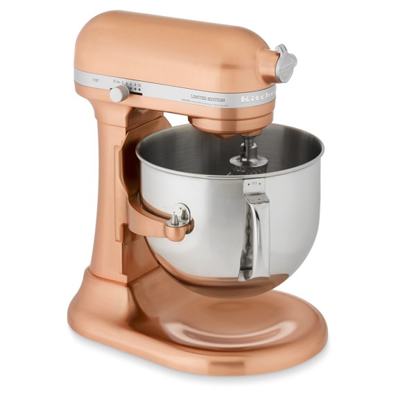 Kitchenaid Pro Line Copper Stand Mixer 7 Qt Williams Sonoma