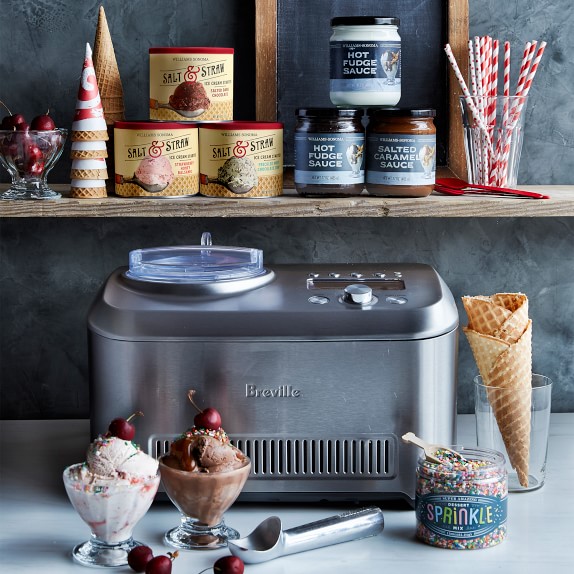 Breville Smart Scoop Ice Cream Compressor Williams Sonoma
