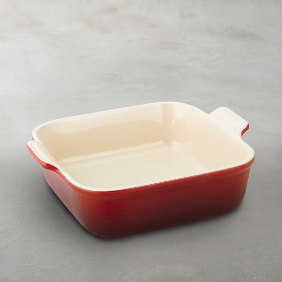 Le Creuset Heritage Stoneware Square Baking Pan Williams Sonoma
