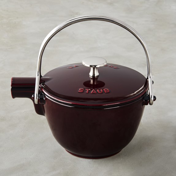 Staub Enameled Cast Iron Round Tea 