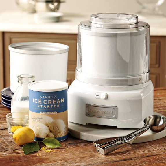 Cuisinart Ice Cream Maker With Extra Freezer Bowl Williams Sonoma