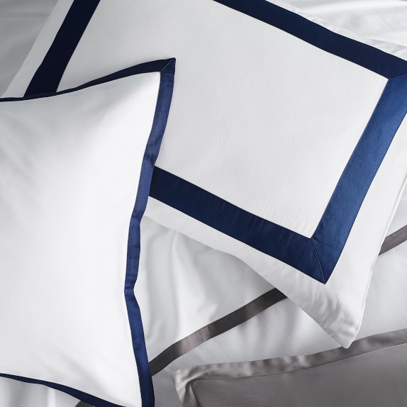 Chambers® Monte Carlo 300TC Italian Luxury Duvet Cover & Shams Williams Sonoma
