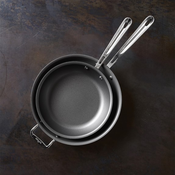 All Clad Copper Core Nonstick Frying Pan Set Williams Sonoma