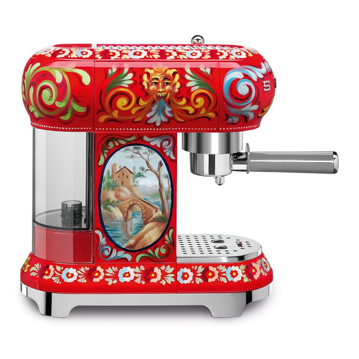 smeg coffee machine dolce and gabbana