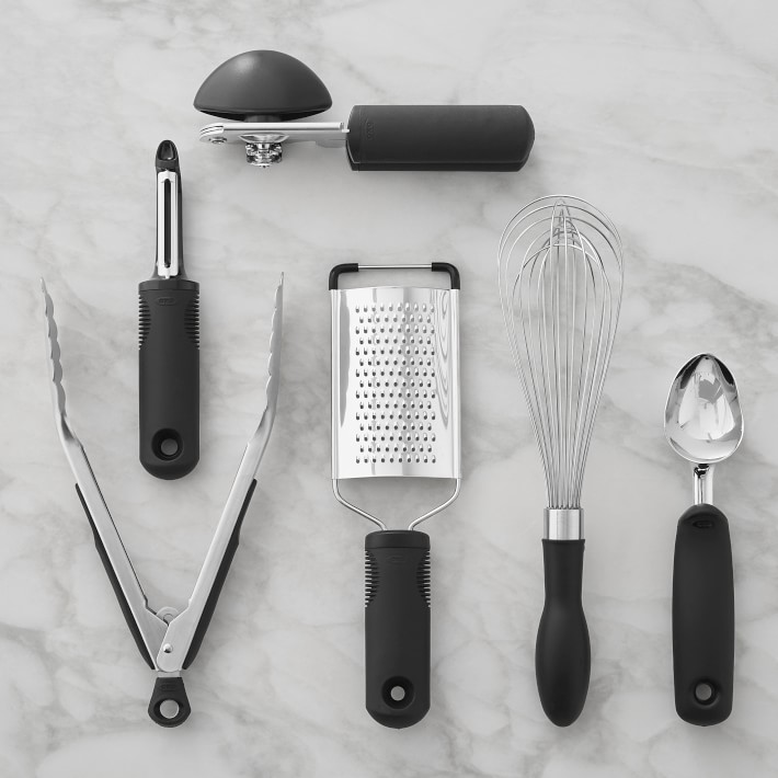 oxo steel 9 piece utensil set