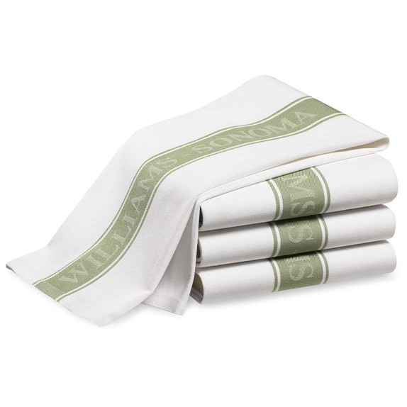Williams Sonoma Classic Logo Kitchen Towels Set Of 4 Williams Sonoma