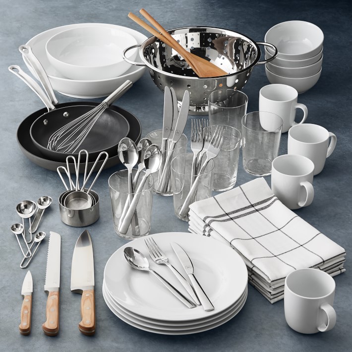 Open Kitchen Starter Kit Set For 4 Williams Sonoma