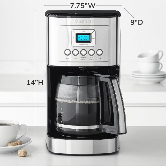 Cuisinart Perfectemp 14 Cup Programmable Coffee Maker With Glass Carafe Williams Sonoma