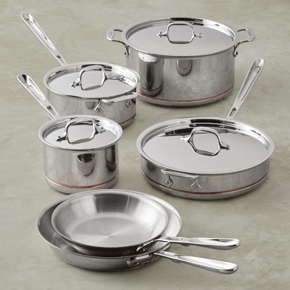 All-Clad Copper Core 10-Piece Cookware 
