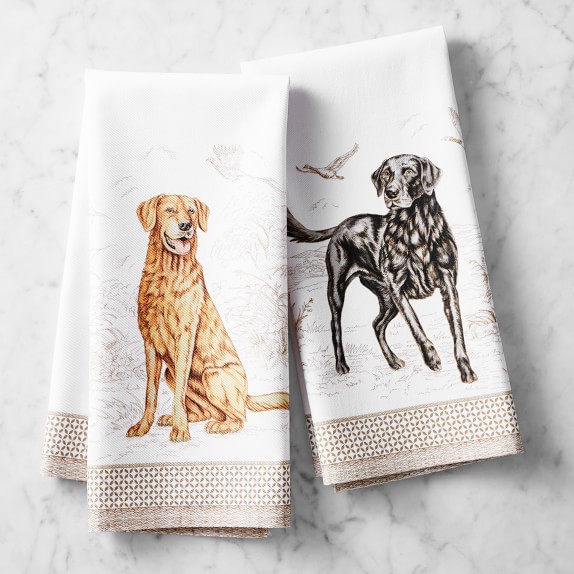 Autumn Plymouth Dog Towel, Set of 2