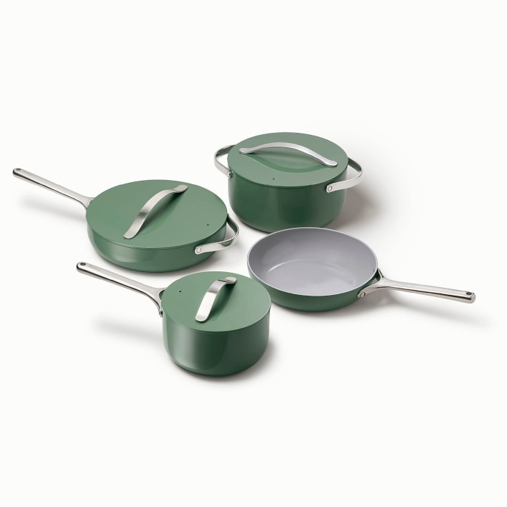 Caraway NonToxic Ceramic Nonstick Cookware Set Williams Sonoma