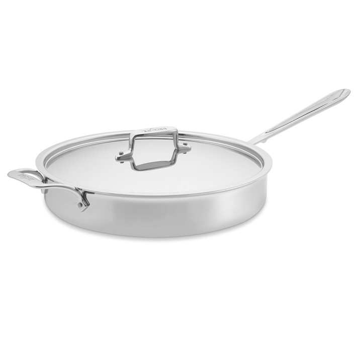 All-Clad d5 Stainless-Steel Sauté Pan | Williams Sonoma
