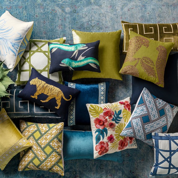 chartreuse outdoor pillows