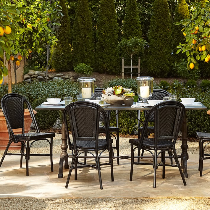 La Coupole Rectangular Outdoor Dining Table Williams Sonoma
