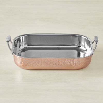 lagostina martellata hammered copper roaster