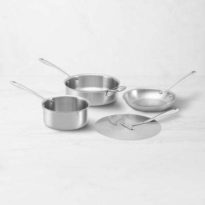 All-Clad TK™ 4-Piece Foundation Cookware Set | Williams Sonoma