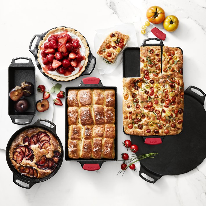 Lodge Bakeware Seasoned Cast Iron Pizza Pan Williams Sonoma