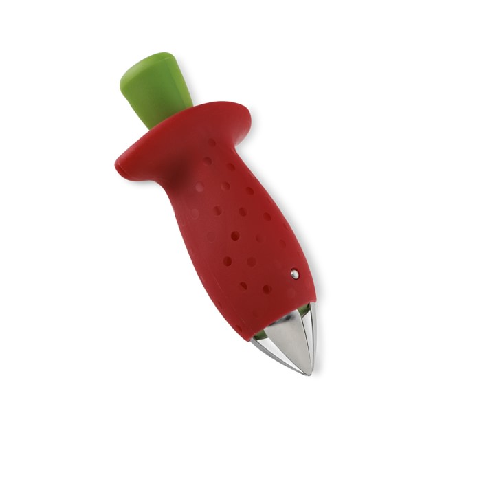 CHEF’n Stainless Steel STRAWBERRY Stem HULLER and TOMATO Stem REMOVER LARGE 