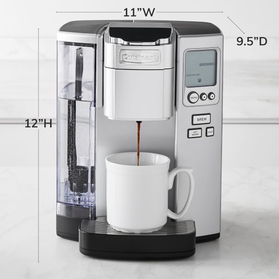 coffee pot with single serve