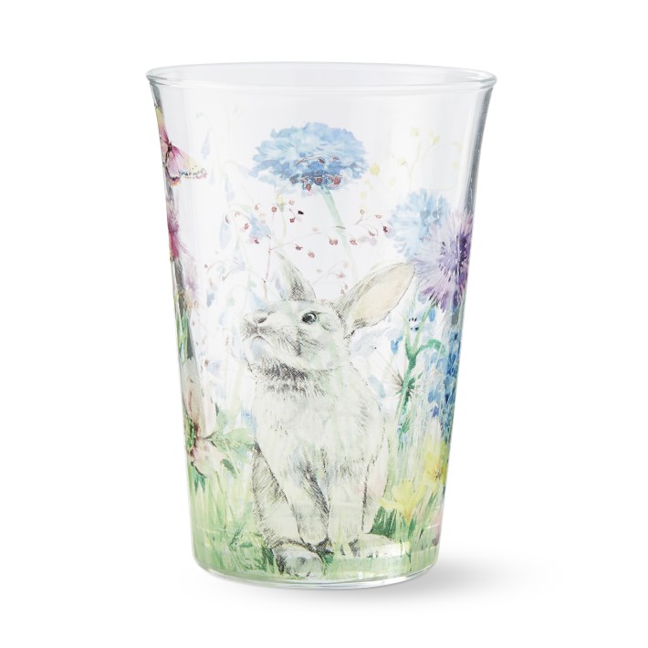 Floral Meadow Tumbler Glasses - Set of 4 | Drinking Glasses | Williams ...
