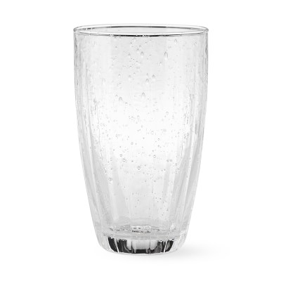 Cyprus Glass Tall Tumblers, Set of 4, Clear