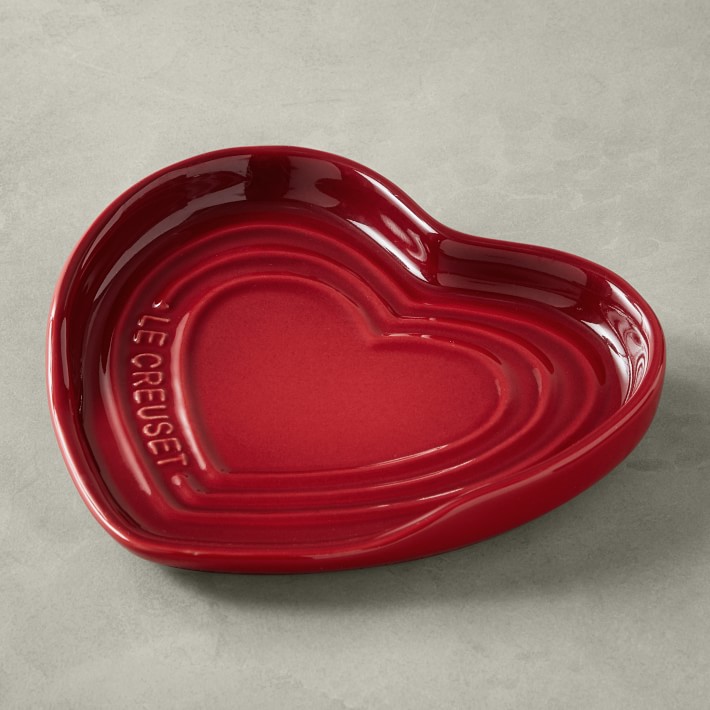 Le Creuset 2021 Valentine Collection Heart Spoon Rest Stoneware From Japan F/S