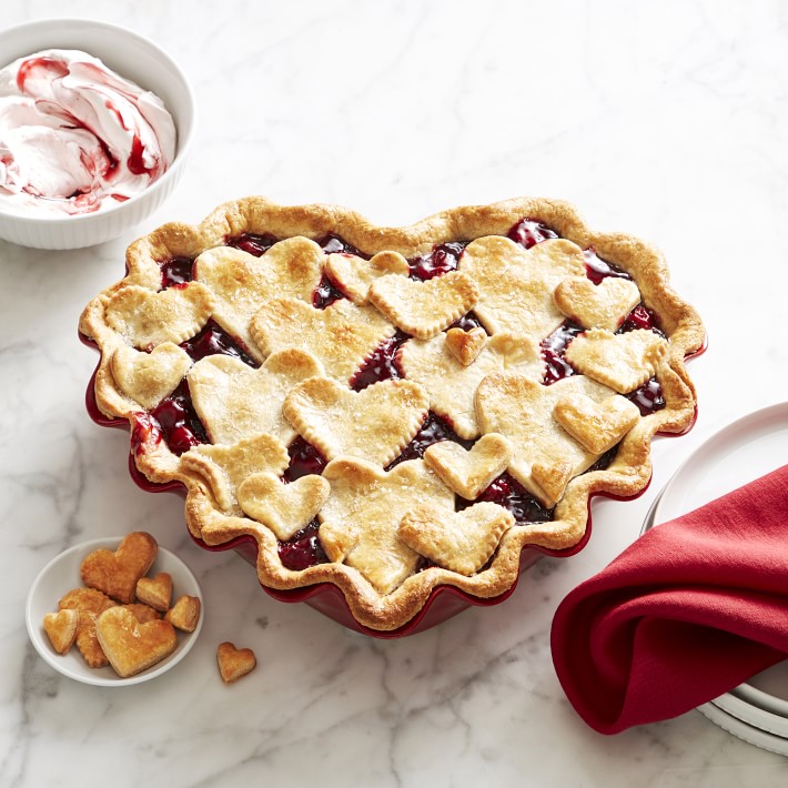 Emile Henry Ruffled Heart Dish Williams Sonoma