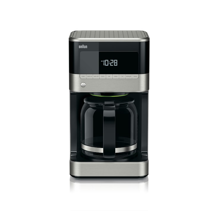 Braun BrewSense Drip Coffee Maker 12-Cup, White | Williams Sonoma