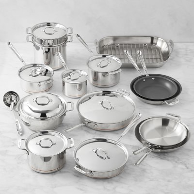 All-Clad Copper Core 7-Piece Cookware Set | Williams Sonoma